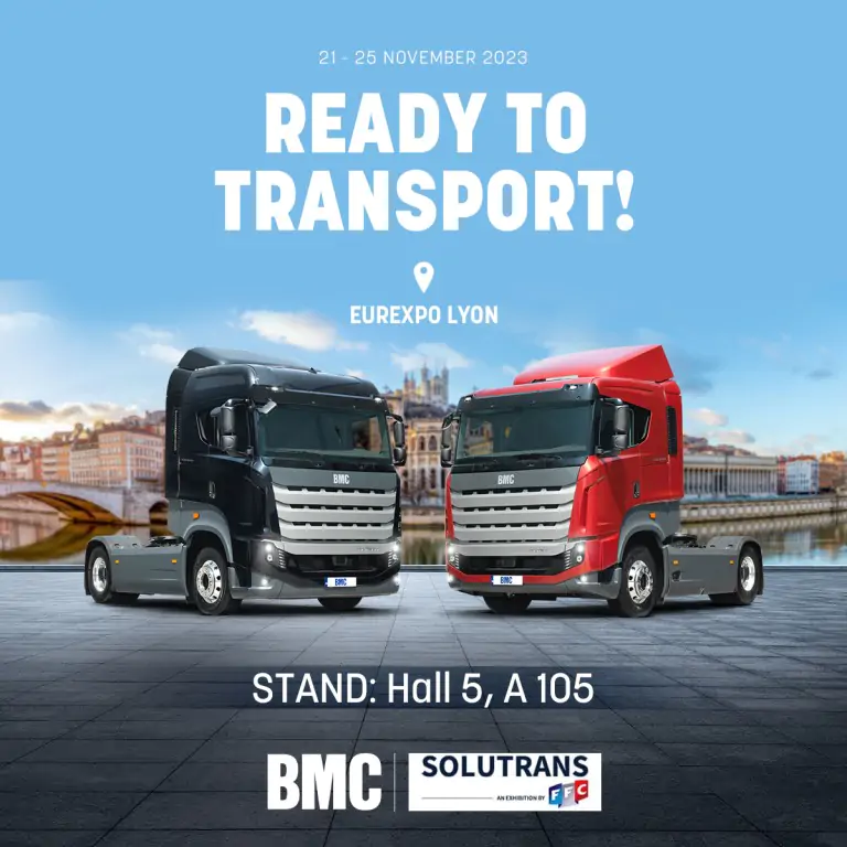BMC TUĞRA TRACTORS AWAIT VISITORS AT SOLUTRANS 2023